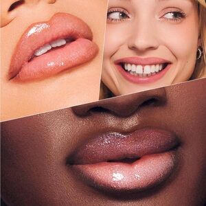 Two (2) MAGIC DRIP glitter lipglosses Y2K Cherub Pink BNIB, Retail $22.50 EACH